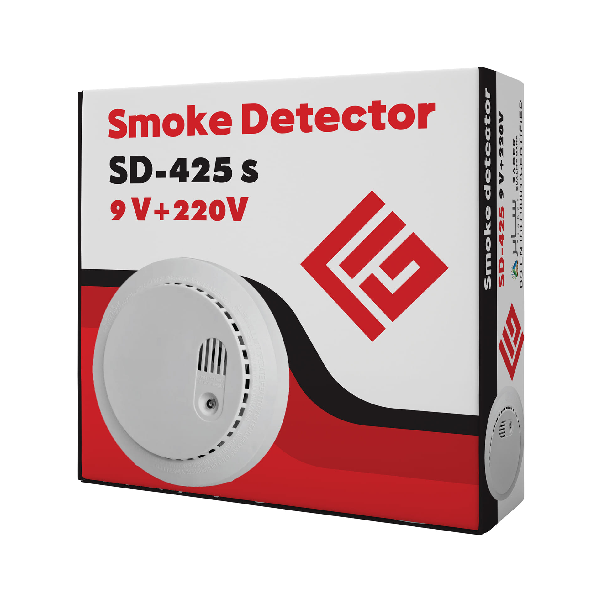 Smoke Detector SD-425 S 9V and 220V