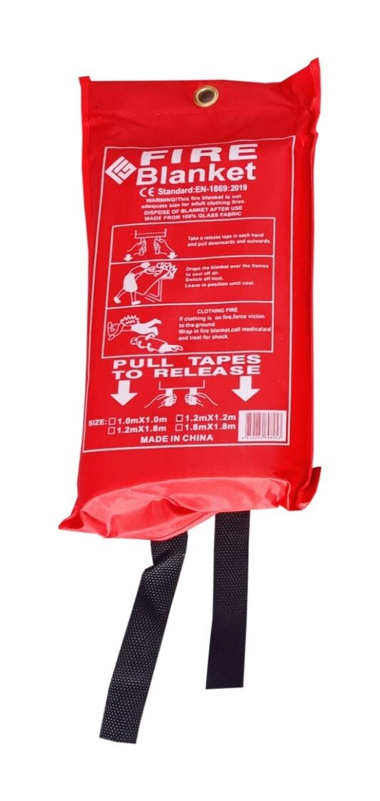 Fire blanket bag size 4x4