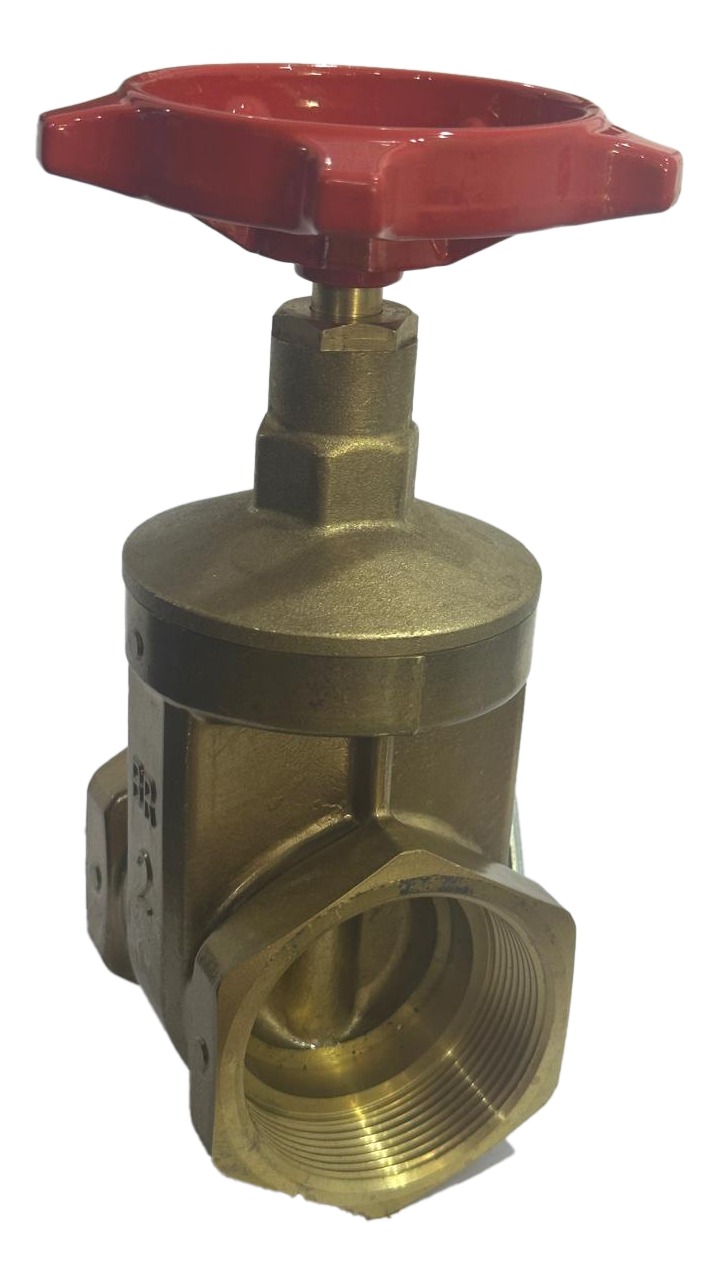2-inch brass valve