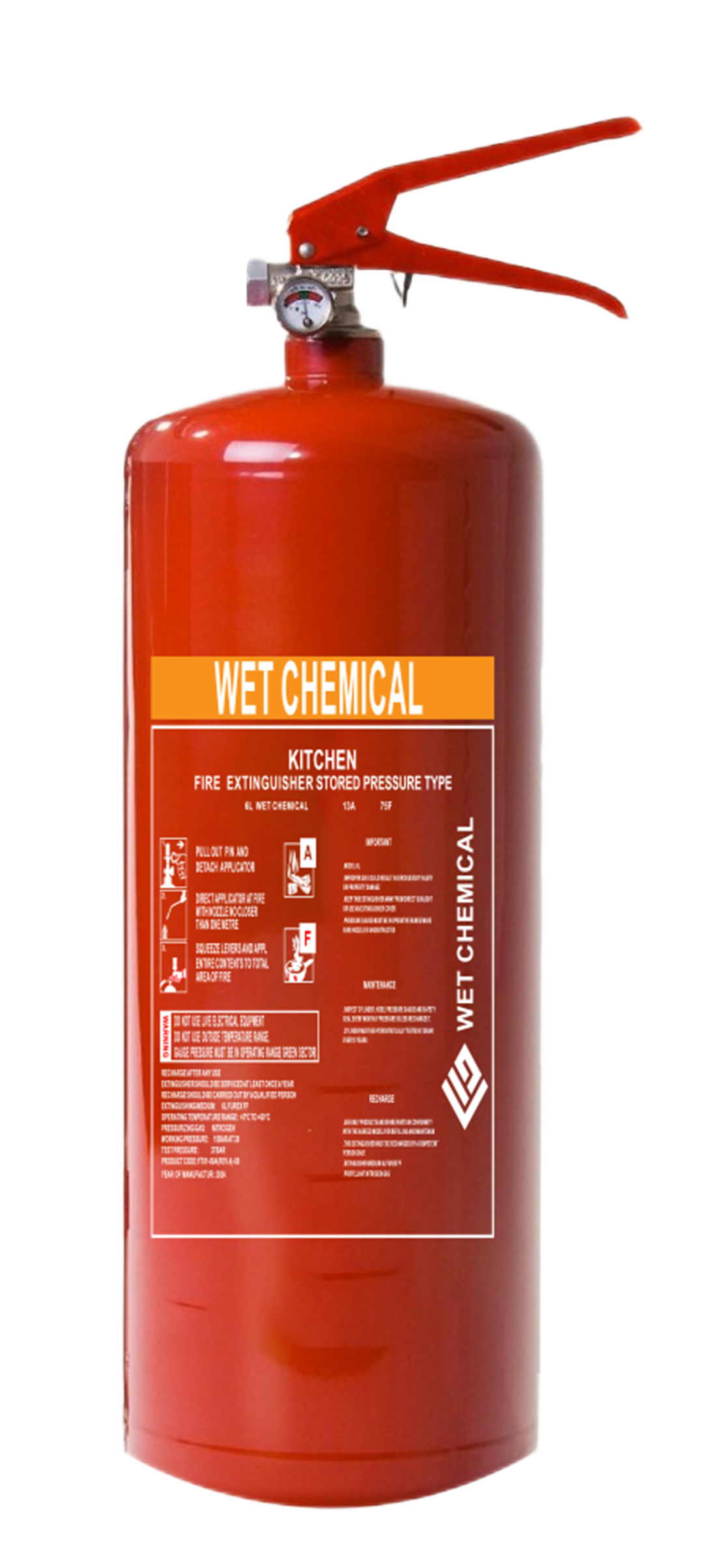 FG Wet Chemical Fire Extinguisher 6kg
