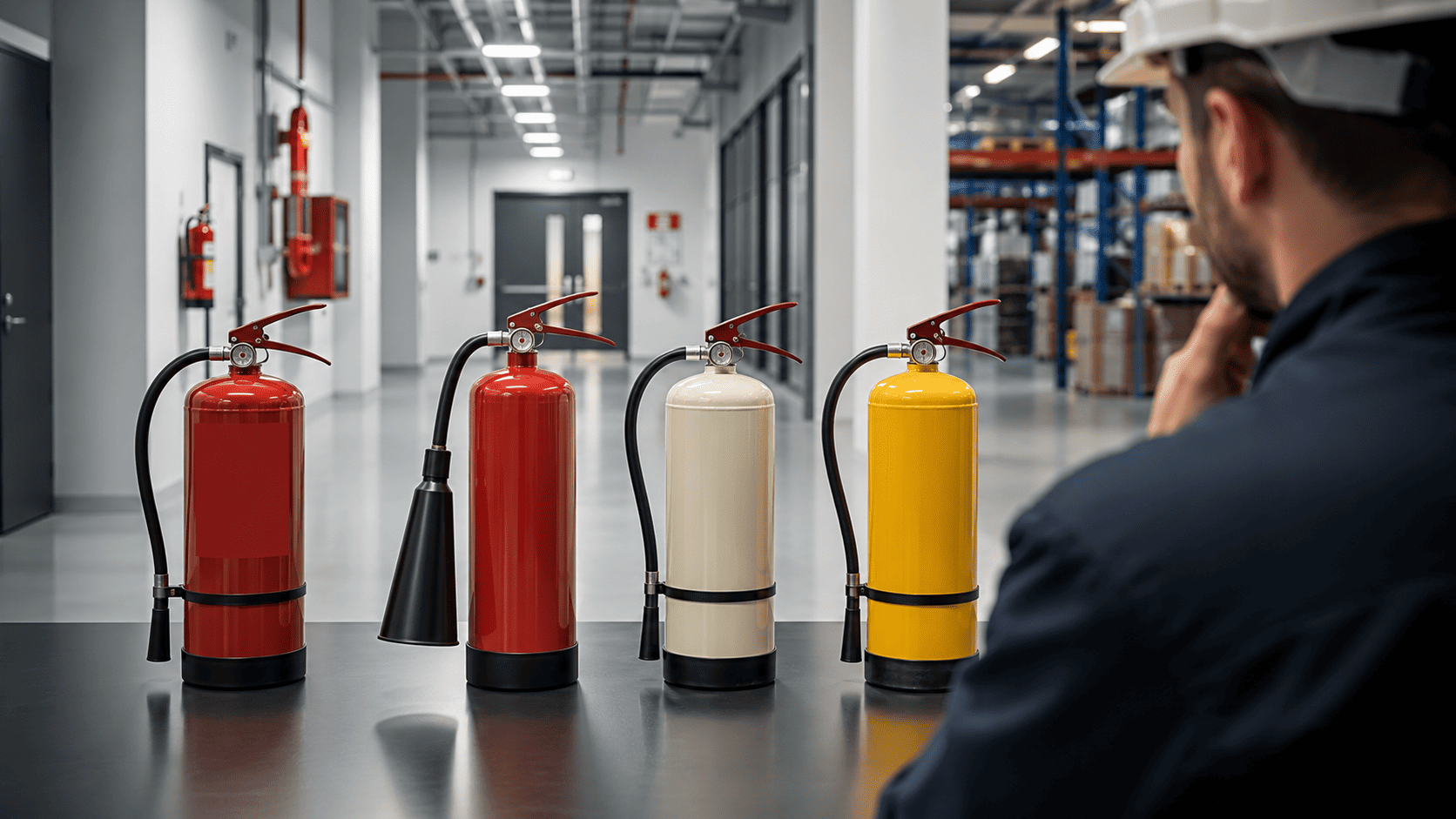 Fire extinguisher selection guide for facilities