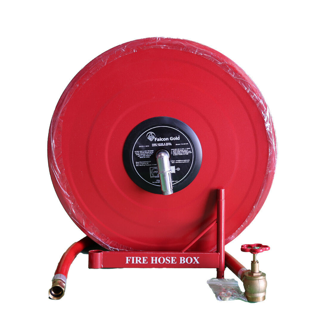 Wheel-Operated Fire Hose