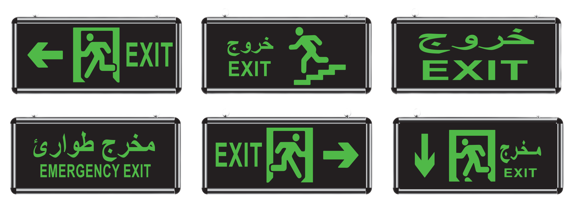 led emergency light - Exit signs